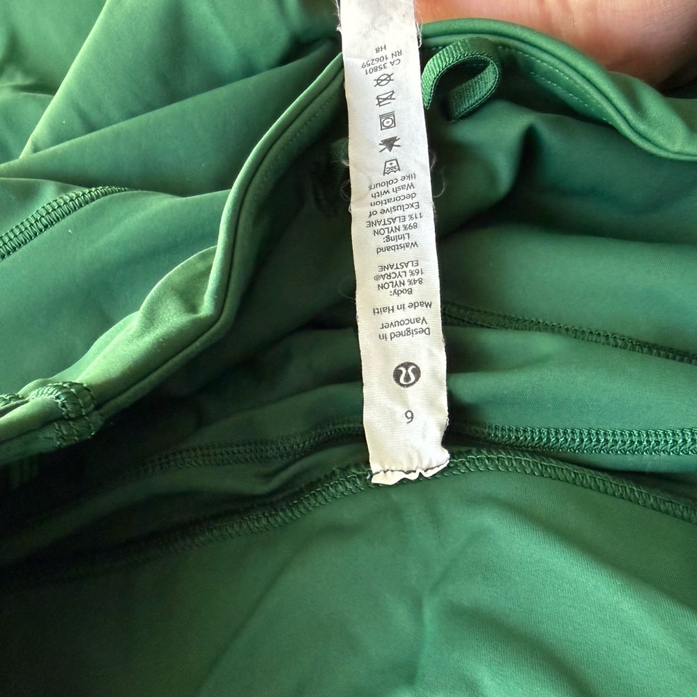 Lululemon Fast and Free High-Rise Tight 25" Everglade Green - Picture 4 of 4